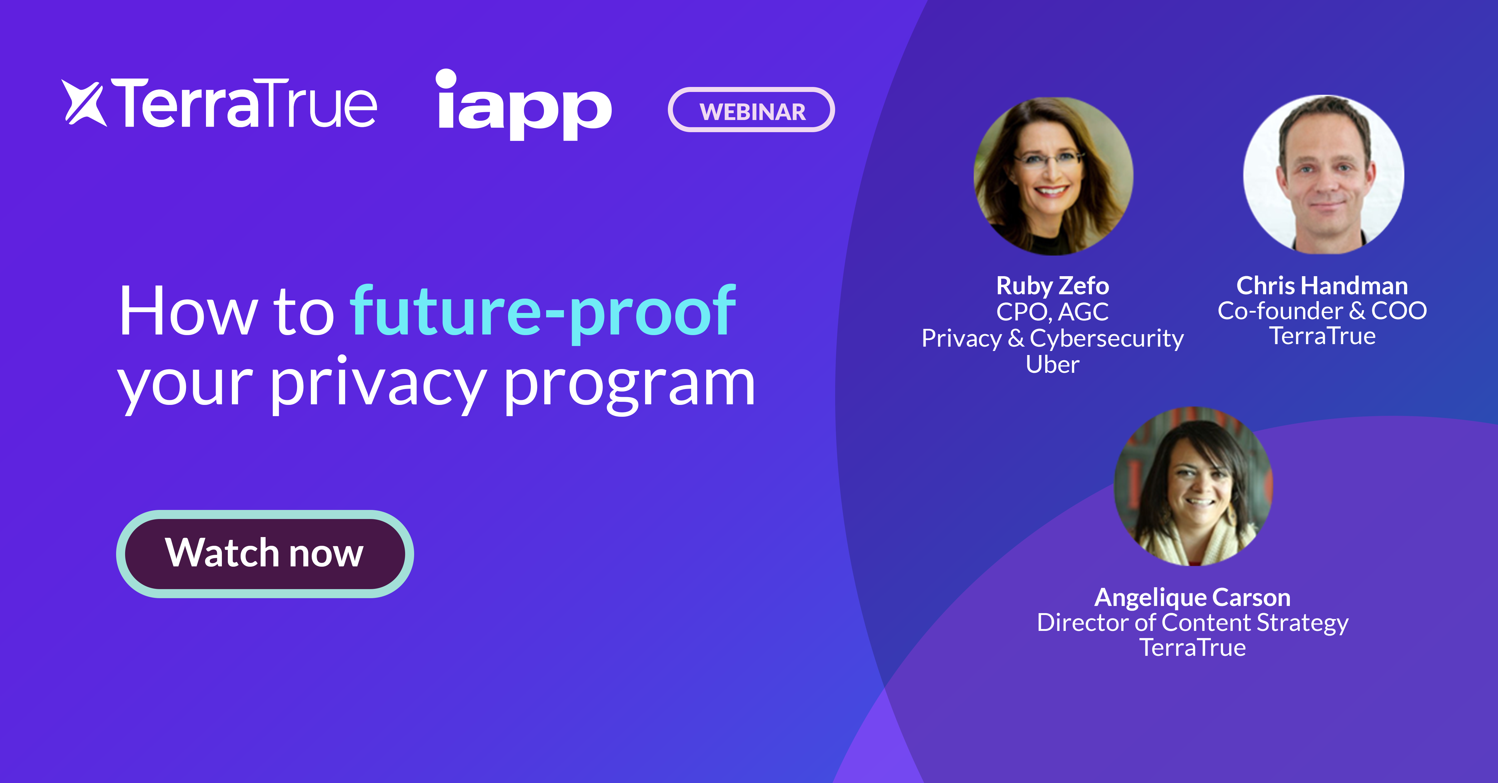 How to future proof your privacy program
